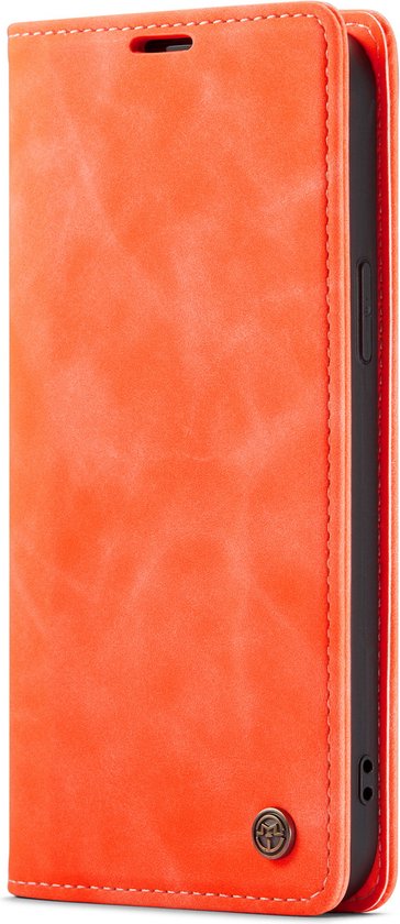 Apple iPhone 14 Case - Topaz Orange - Slim Wallet Case