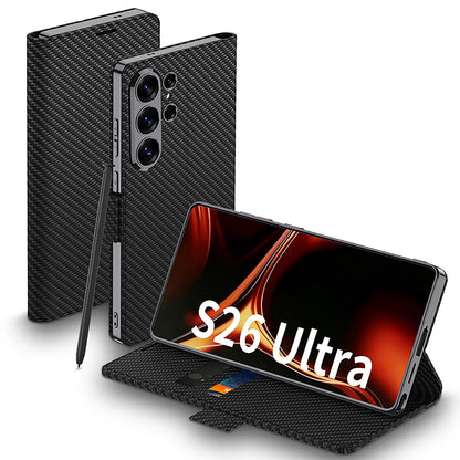 Samsung Galaxy S26 Ultra Hoesje - Carbon - New Design Dunne Back Cover