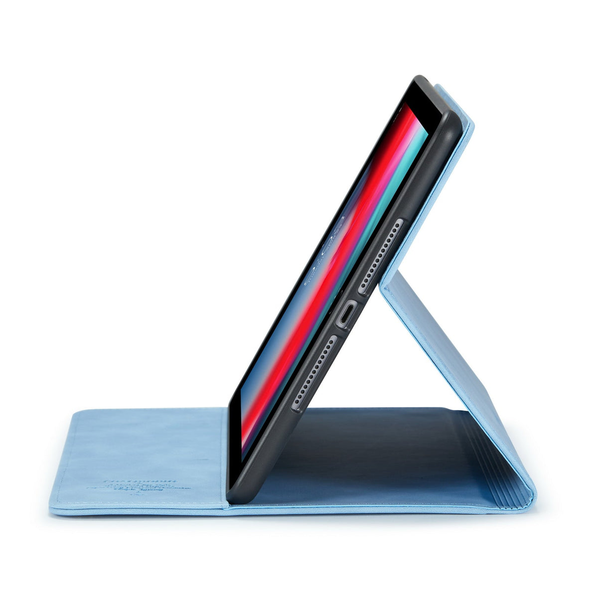 Apple iPad 7 10.2 (2019) Tablethoes - Sky Blue - Draaibare Bookcase