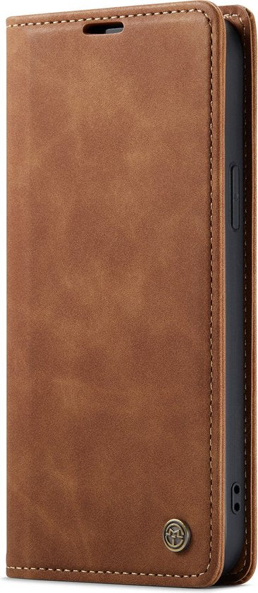 Apple iPhone 14 Case - Sienna Brown - Slim Wallet Case