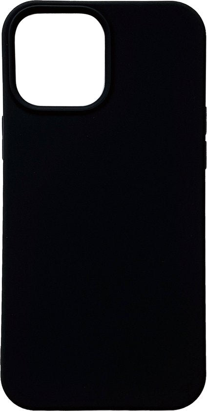 Apple iPhone 13 Pro Max Hoesje - Zwart - Matte Siliconen Back Cover