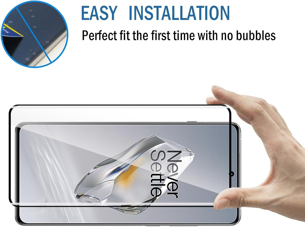 OnePlus 12 Screenprotector - Full Cover - 2 Stuks