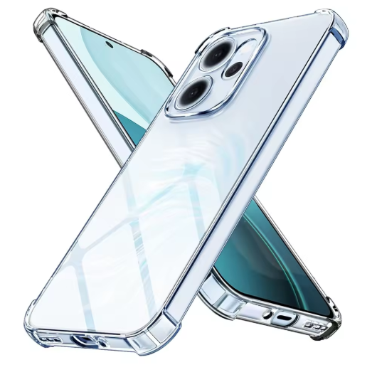 Oppo Reno 14 Case - Clear - Shockproof Back Cover