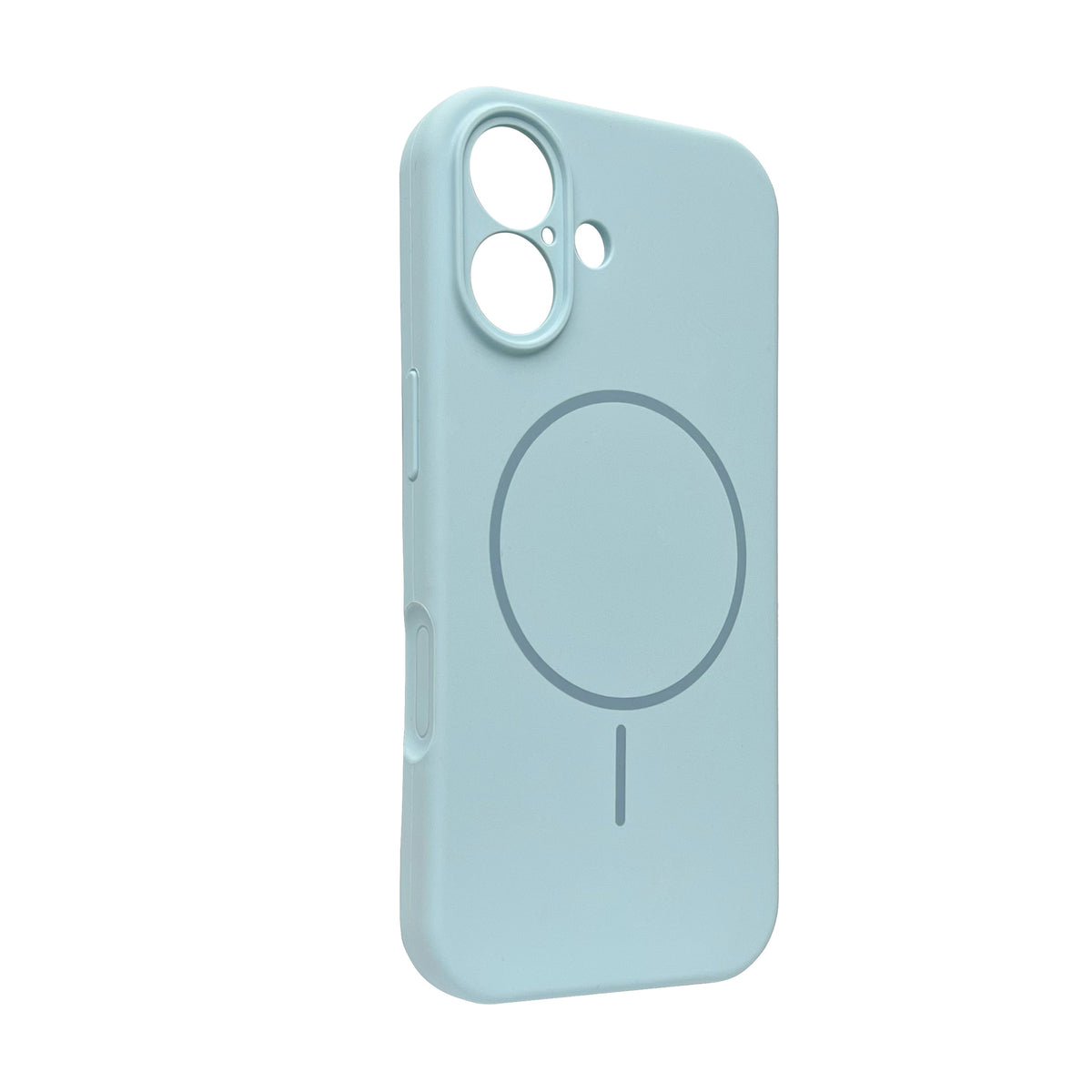 Apple iPhone 17 Hoesje - Licht Blauw - Liquid Siliconen MagSafe Back Cover