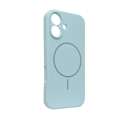 Apple iPhone 17 Hoesje - Licht Blauw - Liquid Siliconen MagSafe Back Cover