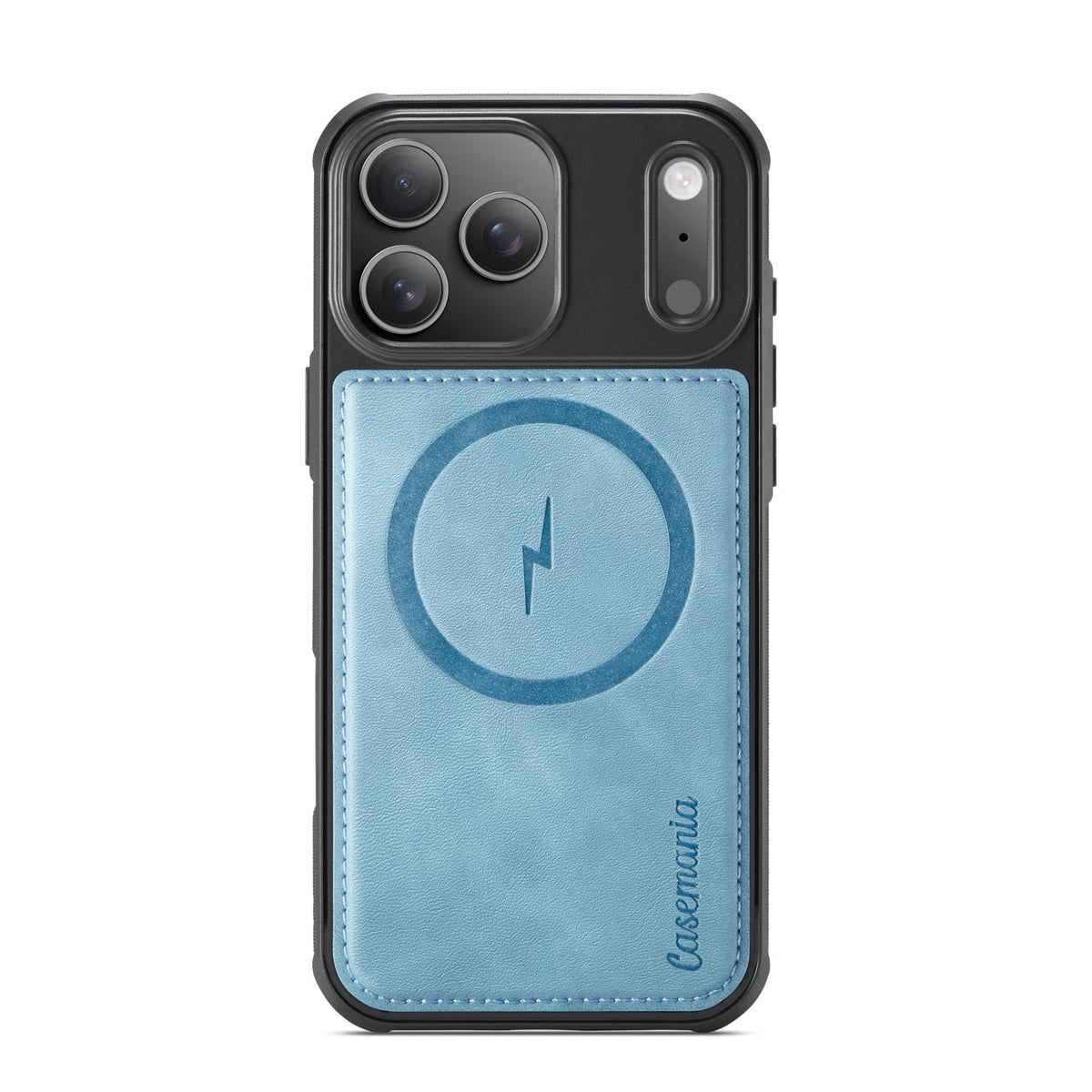 Apple iPhone 18 Pro Max Hoesje - Aqua Blue - Luxe 2 in 1 MagSafe Bookcase