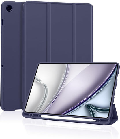 Samsung Galaxy Tab A11 Tablethoes - Donker Blauw - Smart Cover