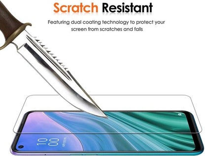 Oppo A94 5G Screenprotector - Tempered Glass - 2 Stuks