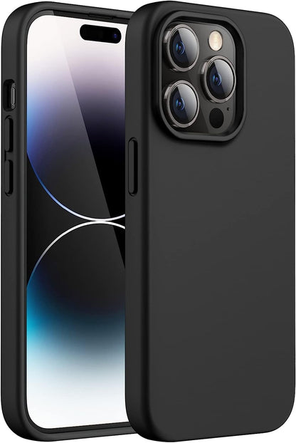 Apple iPhone 15 Pro Max Hoesje - Zwart - Siliconen Back Cover