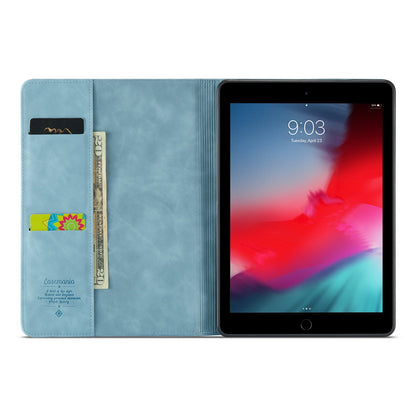 Apple iPad Air 13 (2024) Tablet Case - Aqua Blue - Luxury Folio Case with Card Holder