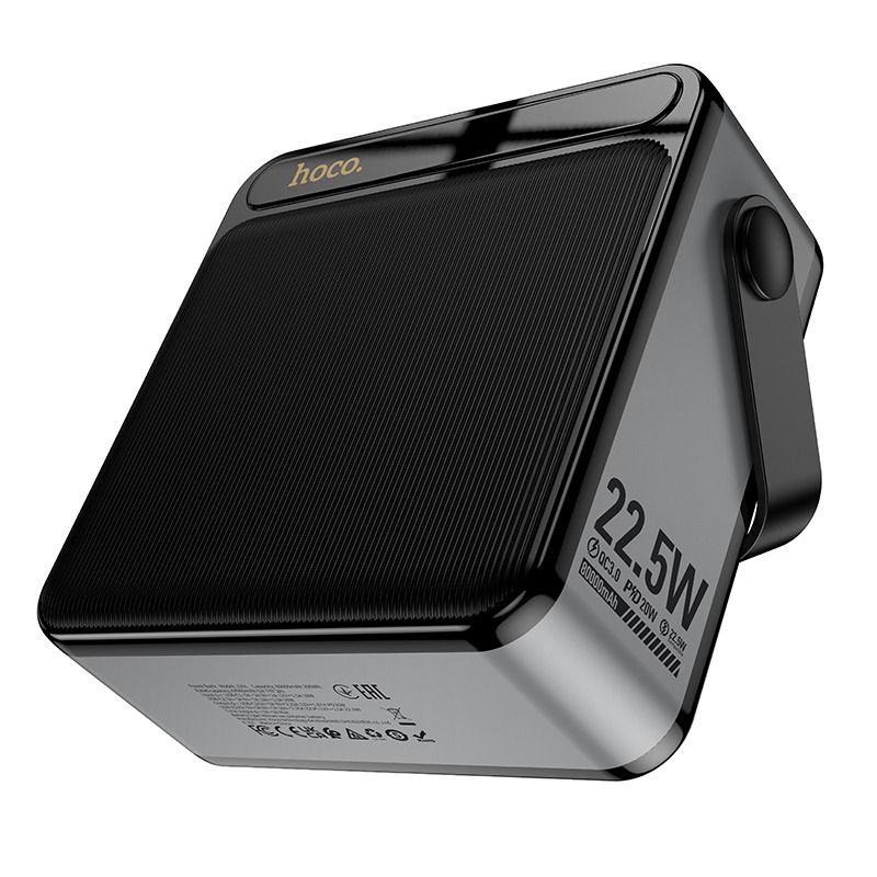 Hoco Powerbank 80.000mAh met Handvat - Zwart