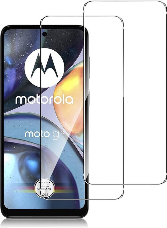 Protection d'écran Motorola Moto G22 - Verre trempé - 2 pièces
