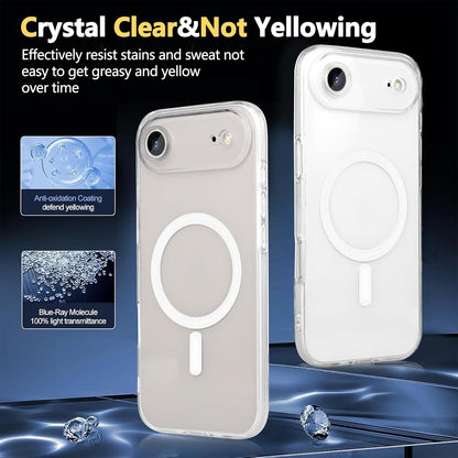 Apple iPhone 18 Pro Max Hoesje - Transparant - Siliconen MagSafe Back Cover