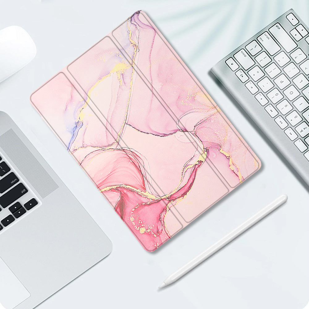 Samsung Galaxy Tab A8 2021 Tablet-Hülle Smart Cover - , Marmor Rosa