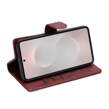 Samsung Galaxy S26 Case - Bordeaux - 2-in-1 MagSafe Wallet Case