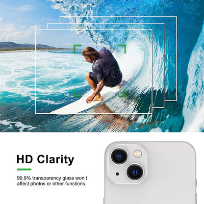 Apple iPhone 14 Plus Lens Protector - Zilver - 1 Stuk