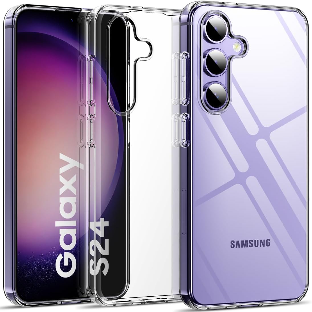 Samsung Galaxy S24 Hoesje - Transparant - Strong Siliconen Back Cover