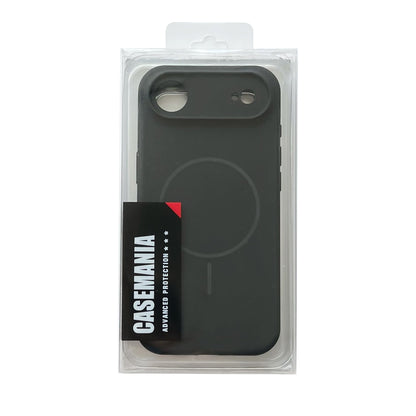 Apple iPhone Air Hülle - Schwarz - Liquid-Silikon-MagSafe-Backcover