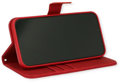 Samsung Galaxy S23 Hülle - Crimson Rot - Luxuriöse Bookcase