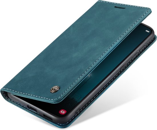 Samsung Galaxy S23 Hoesje - Emerald Green - Dunne Bookcase