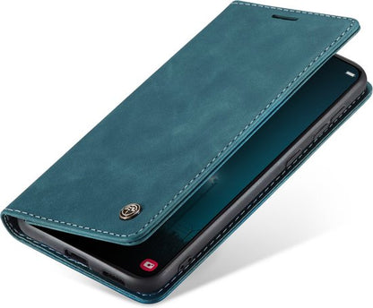 Samsung Galaxy S22 Plus Hoesje - Emerald Green - Dunne Bookcase