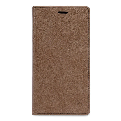 Apple iPhone 13 Case - Mocha Brown - Slim Leather-Look Back Cover