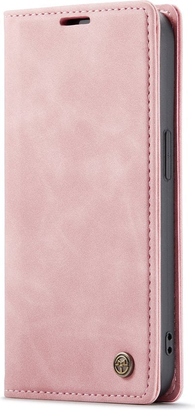 Apple iPhone 14 Pro Max Hoesje - Pale Pink - Dunne Bookcase