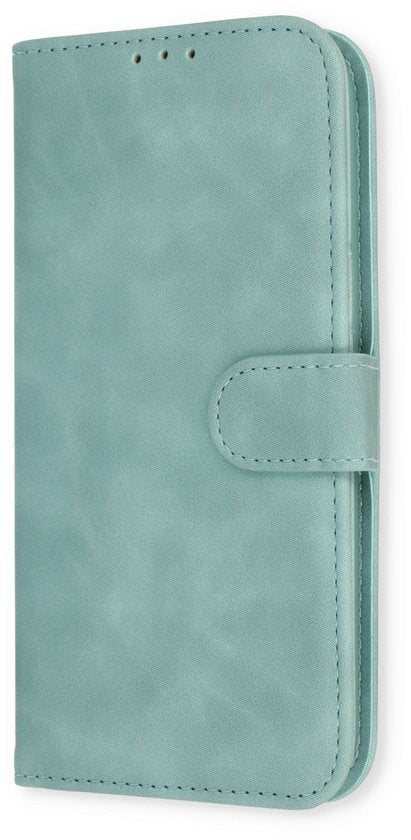 Samsung Galaxy S23 Plus Hülle - Aqua Blue - Luxus Bookcase
