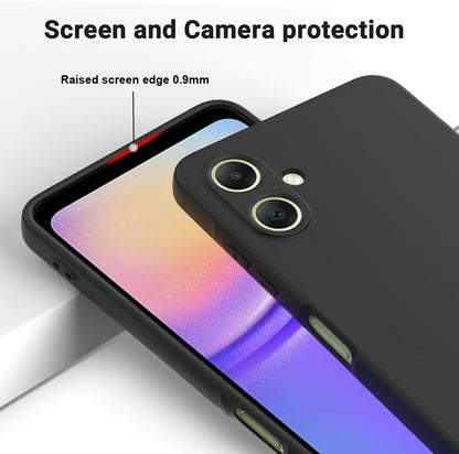 Coque Samsung Galaxy A06 - Noir - Étui arrière en silicone