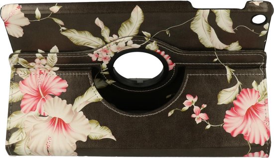 Samsung Galaxy Tab A7 Lite Tablet Case - Hibiscus - Rotating Folio Case