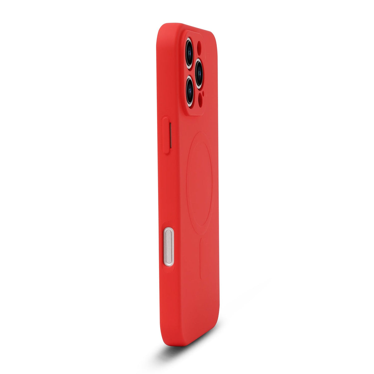 Apple iPhone 16 Pro Max Hoesje - Rood - Liquid Siliconen MagSafe Back Cover
