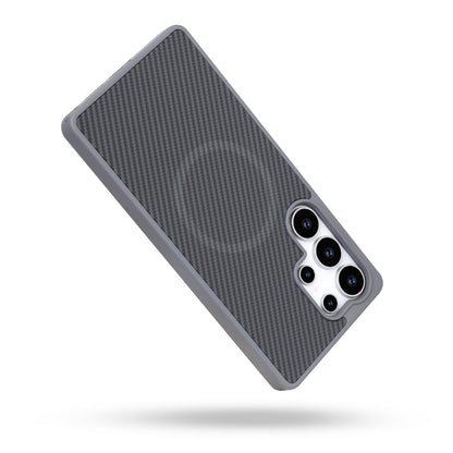 Samsung Galaxy S23 Ultra Case - Grey - Carbon MagSafe Back Cover