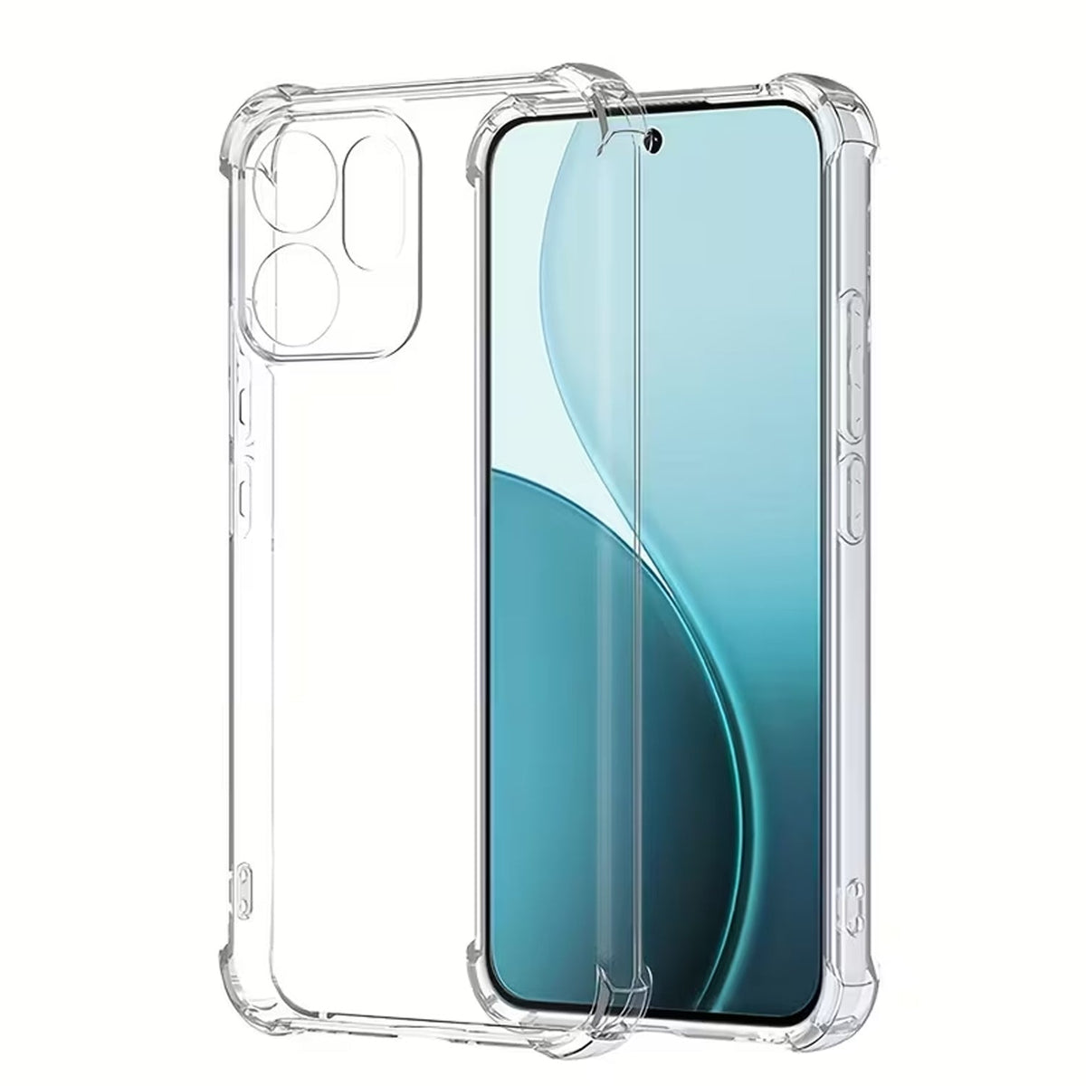 Oppo Reno15 FS 5G Hoesje - Transparant - Anti-Shock Back Cover