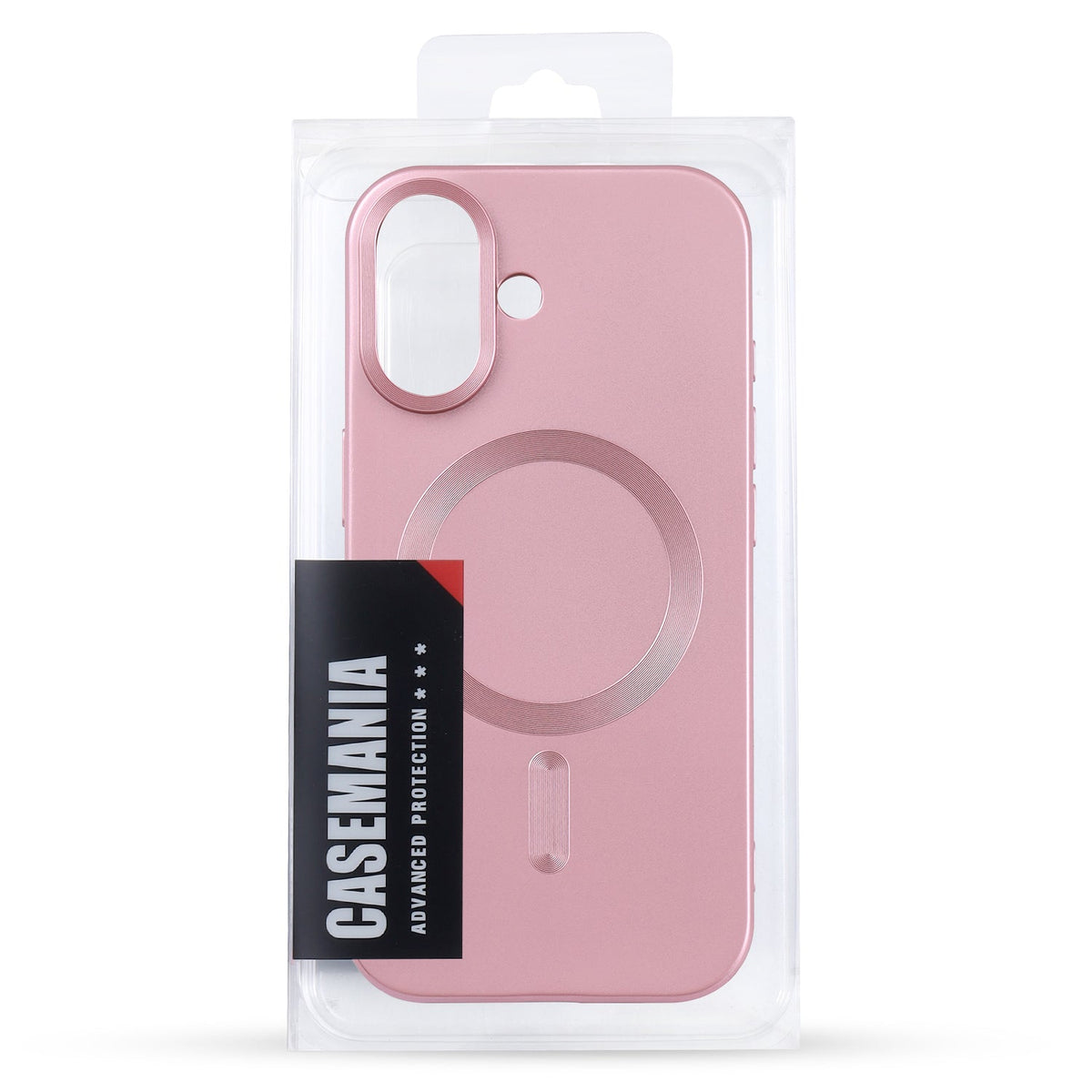 iPhone 17 Hoesje - Roze - Matte Siliconen MagSafe Back Cover