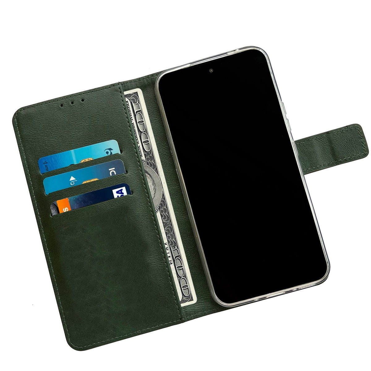 Samsung Galaxy A16 Case - Green - Wallet Case