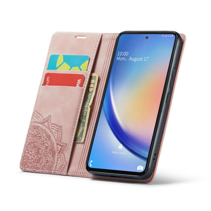 Samsung Galaxy A54 5G Hoesje - Pale Pink - Mandala Dunne Back Cover