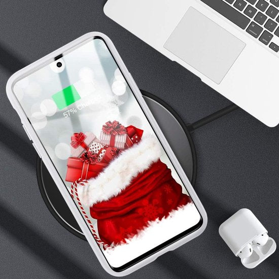 Samsung Galaxy S20 Ultra Hoesje - Wit - Siliconen Back Cover