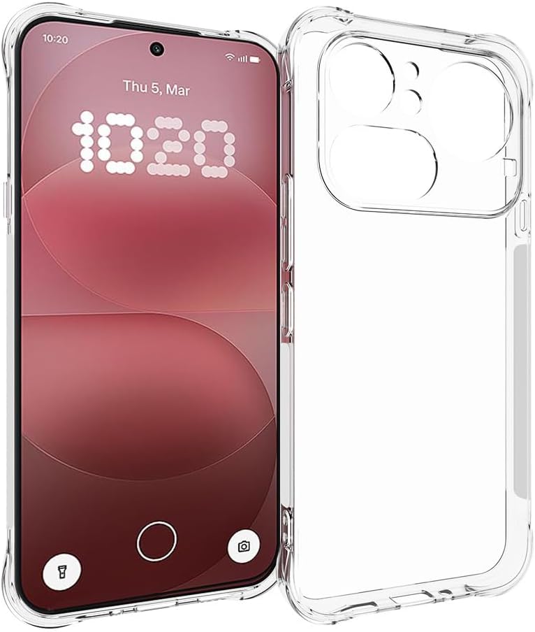 Nothing Phone (4a) Pro Case - Clear - Shockproof Back Cover