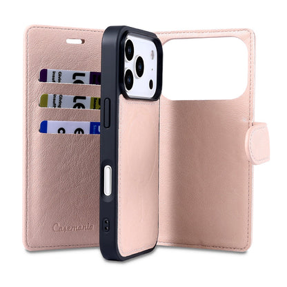 Apple iPhone 17 Pro Max Hoesje - Pale Pink - 2 in 1 MagSafe Bookcase