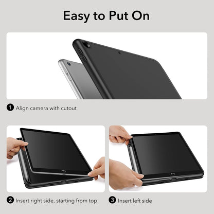 Apple iPad 8 10.2 (2020) Tablethoes - Zwart - Smart Cover