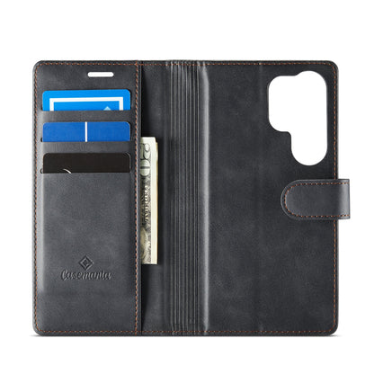 Samsung Galaxy S26 Ultra Hoesje - Charcoal Gray - 2 in 1 MagSafe Bookcase