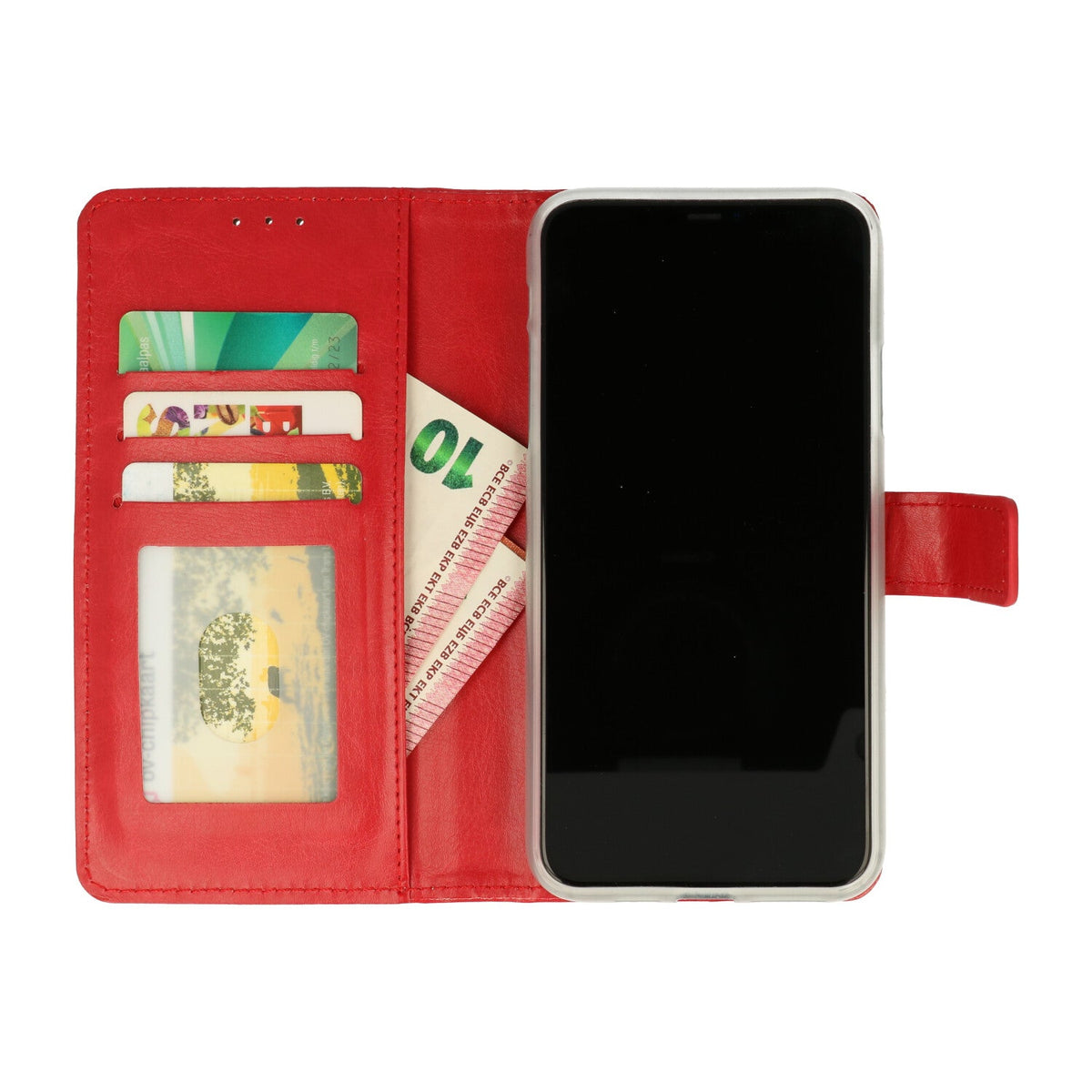Oppo A52 Hoesje - Rood - Bookcase