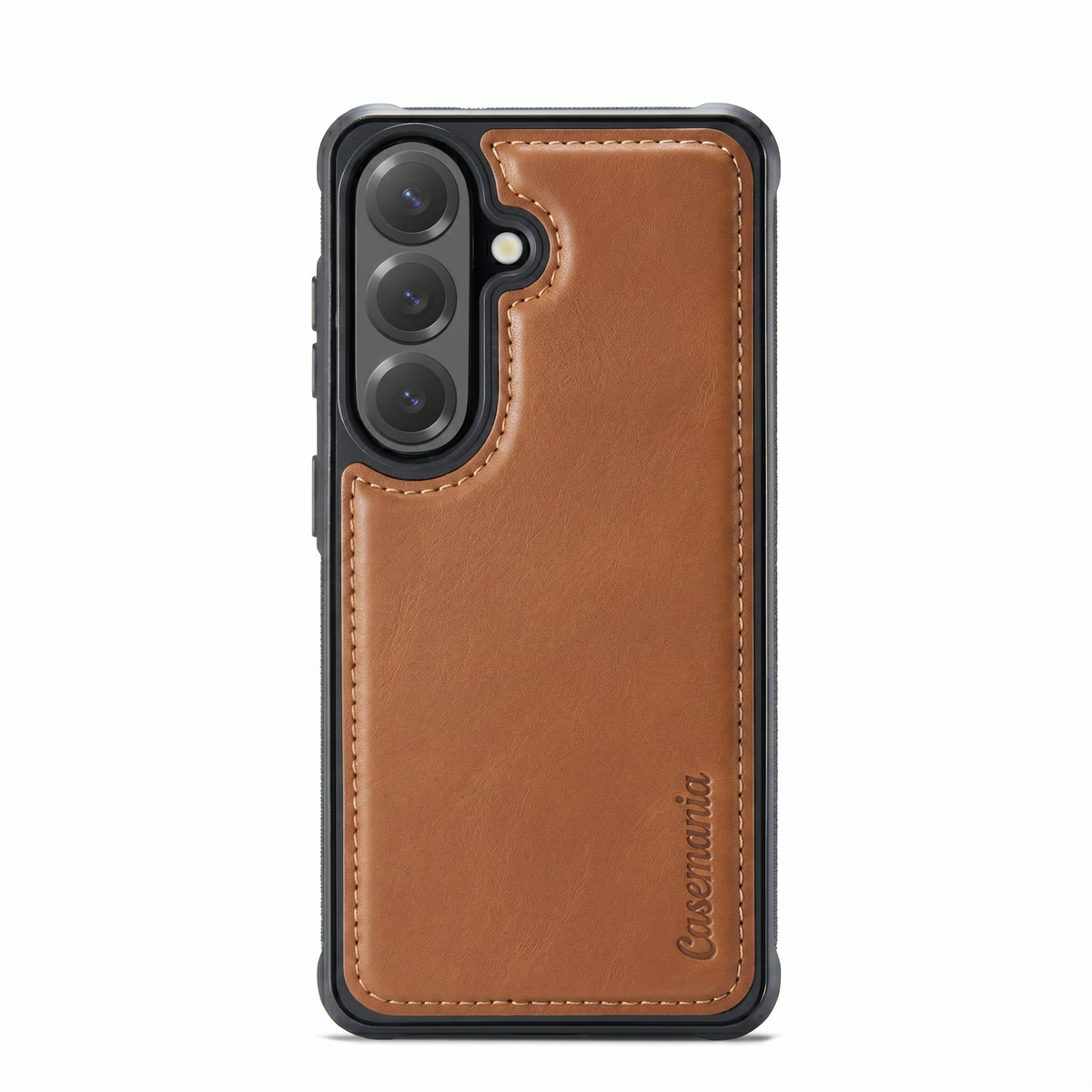 Samsung Galaxy A25 Hoesje - Sienna Brown - Kunstlederen Back Cover