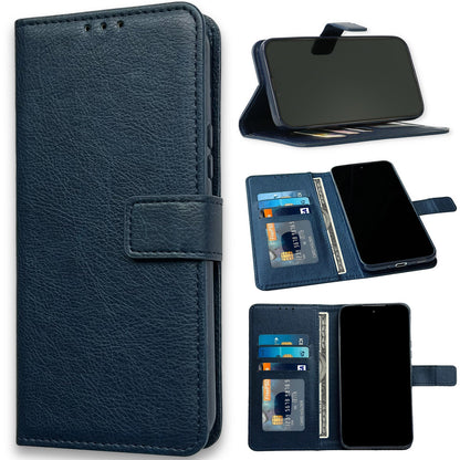 Apple iPhone 15 Pro Max Hoesje - Blauw - Bookcase