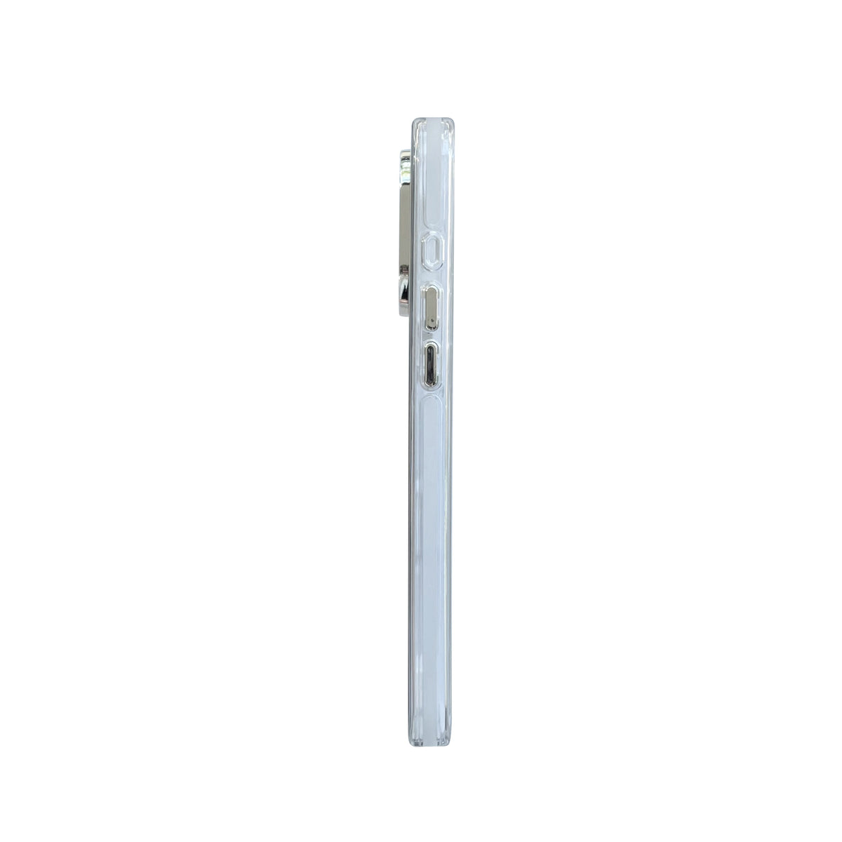 Apple iPhone 14 Pro Max Hoesje - Zilver - Fusion Armor MagSafe Back Cover
