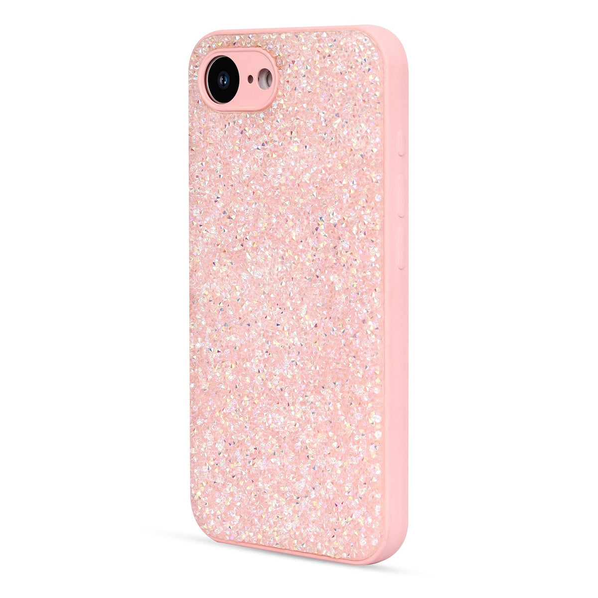 iPhone 17e Case - Pink - Diamond Glitter Back Cover