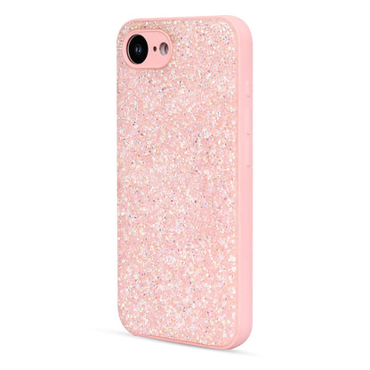 iPhone 17e Case - Pink - Diamond Glitter Back Cover