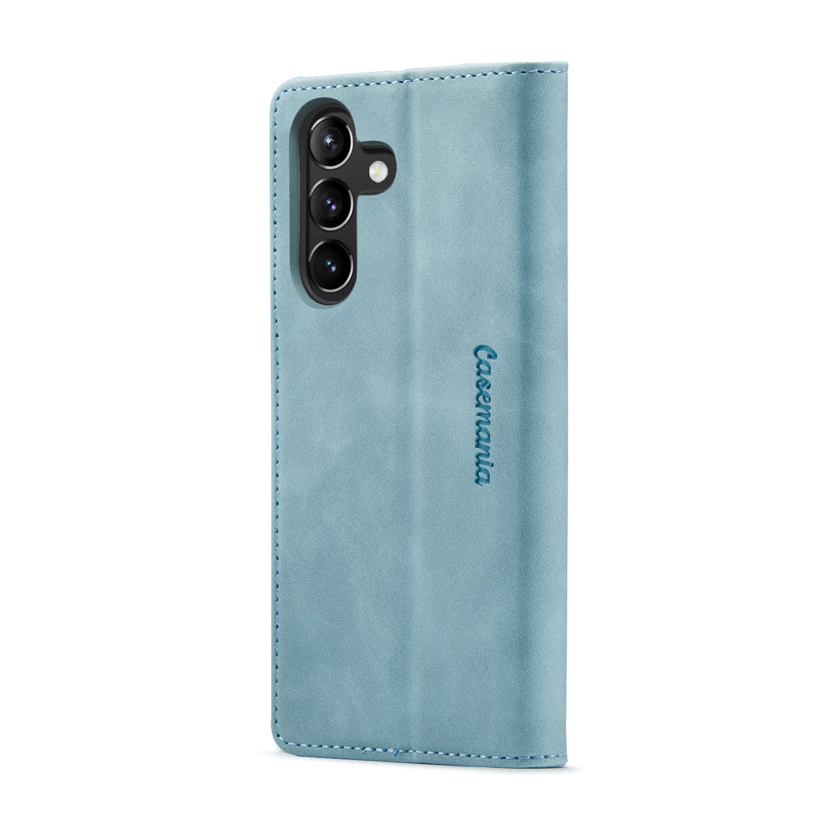 Samsung Galaxy A34 5G Hoesje - Aqua Blue - Dunne Bookcase