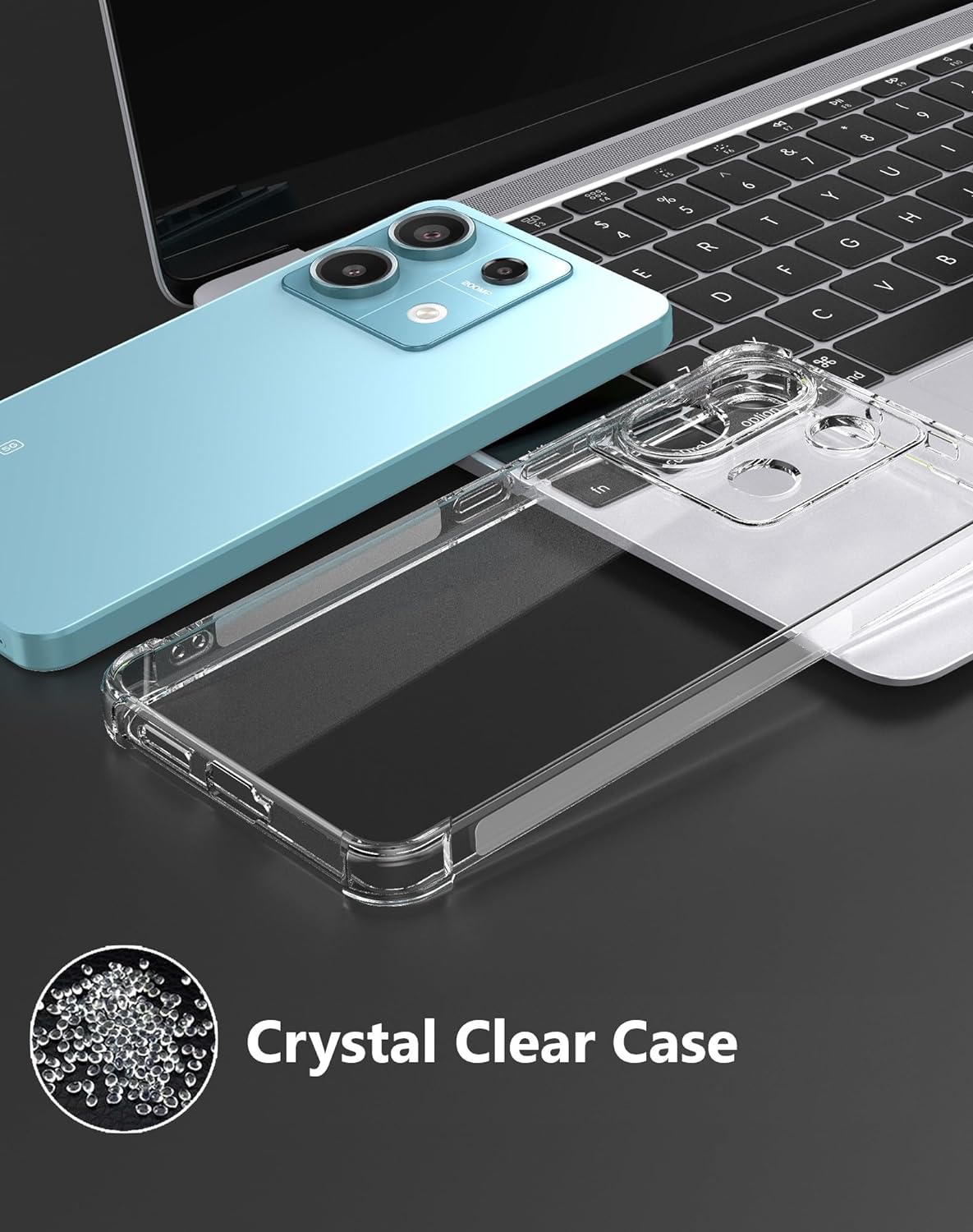 Xiaomi Note 13 Pro 4G Case - Clear - Shockproof Back Cover