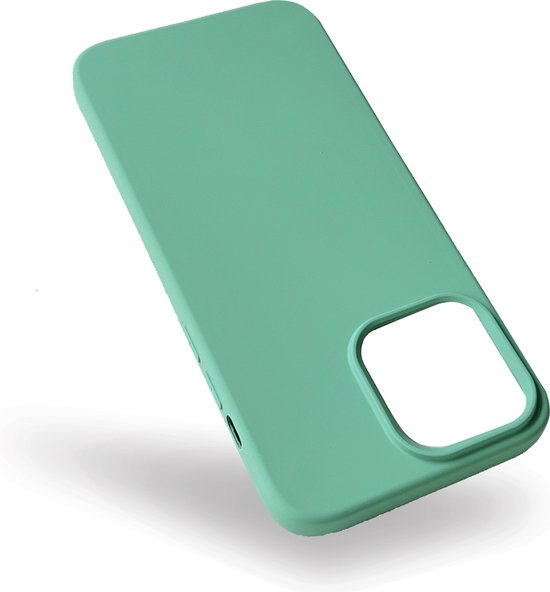 Apple iPhone 14 Pro Max Case - Light Green - Silicone Back Cover